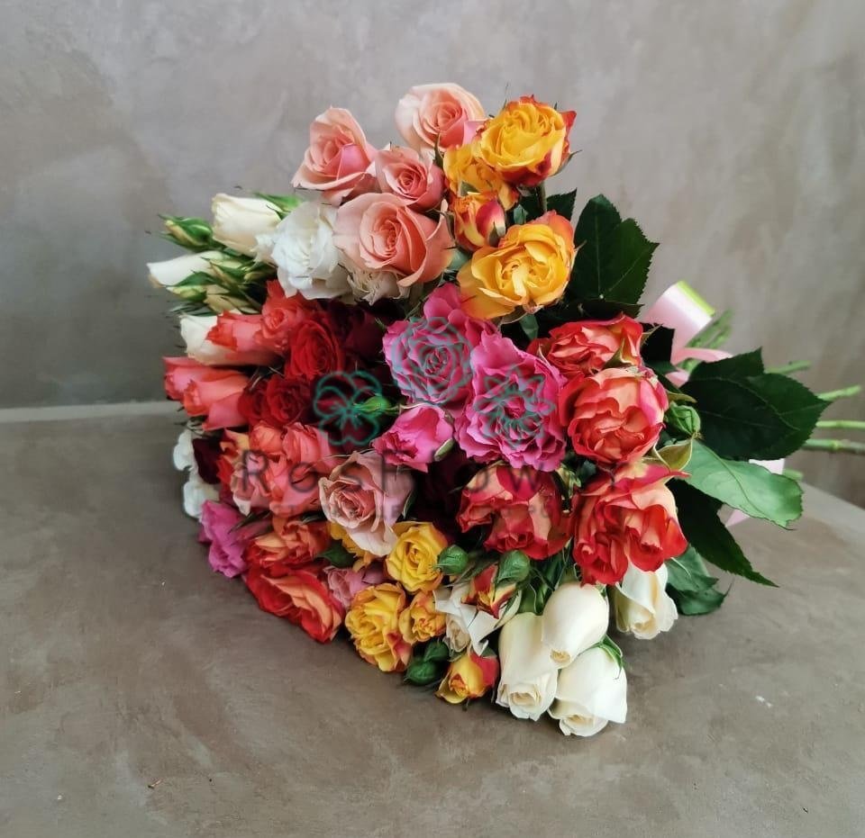 Букет цветов из: Розы в Поселок имени Карла Либкнехта