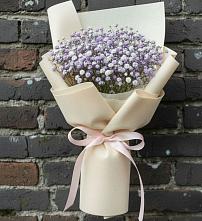Букет цветов из:  Гипсофила в Поселок имени Карла Либкнехта