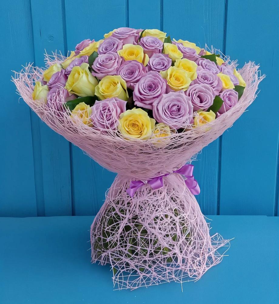 Букет 101 Волшебный Миг в Поселок имени Карла Либкнехта