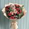 Букет цветов из: Гвоздики и Розы в Поселок имени Карла Либкнехта