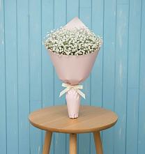 Букет цветов из:  Гипсофила в Поселок имени Карла Либкнехта