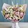 Букет цветов из: Альстромерии и Розы в Поселок имени Карла Либкнехта