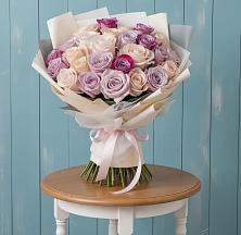 Букет цветов из:  Розы в Поселок имени Карла Либкнехта