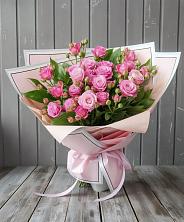 Букет Розовый кустик в Поселок имени Карла Либкнехта