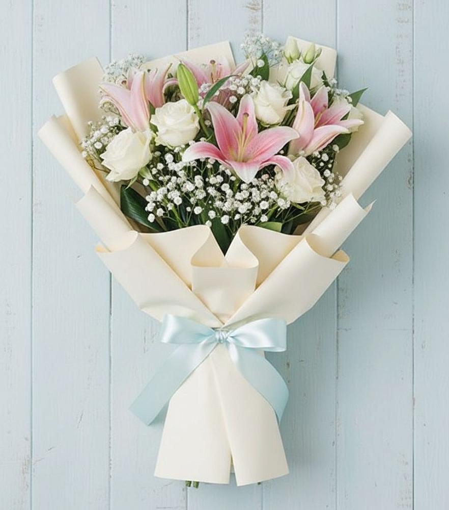 Букет цветов из: Лилии в Поселок имени Карла Либкнехта