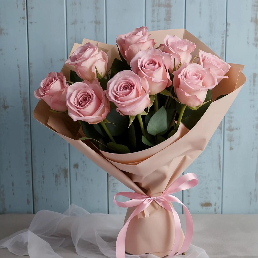 Букет цветов из: Розы в Поселок имени Карла Либкнехта