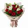 Букет цветов из: Лилии и Розы в Поселок имени Карла Либкнехта