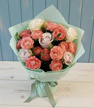 Букет цветов из:  Розы в Поселок имени Карла Либкнехта