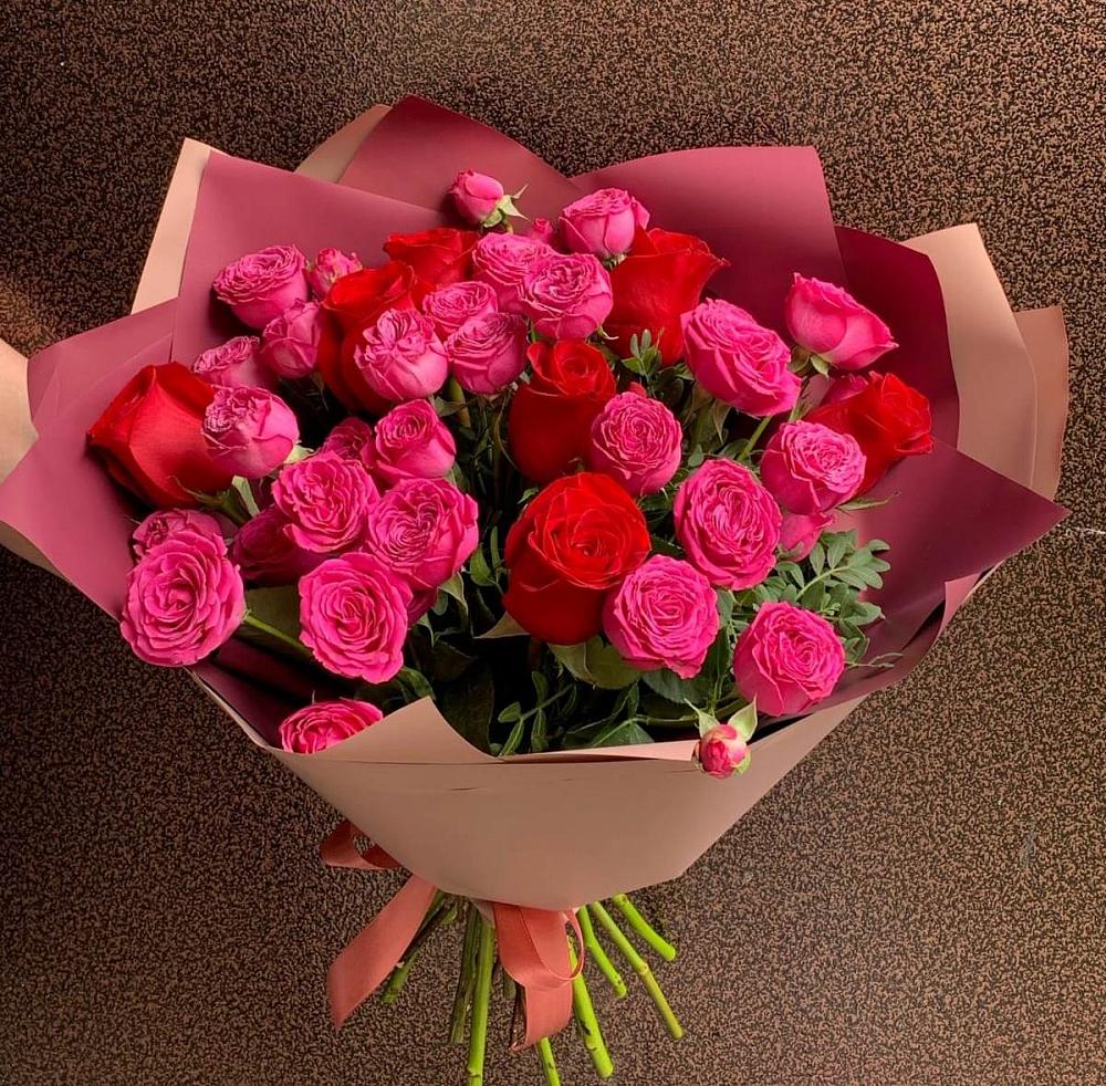 Букет В объятьях нежности в Поселок имени Карла Либкнехта