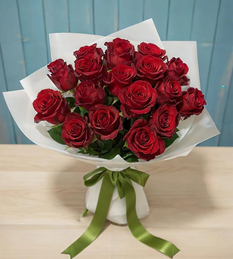 Букет Красные розы в Поселок имени Карла Либкнехта