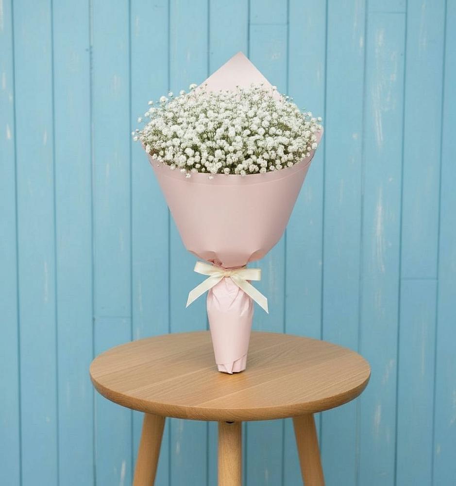 Букет цветов из: Гипсофила в Поселок имени Карла Либкнехта