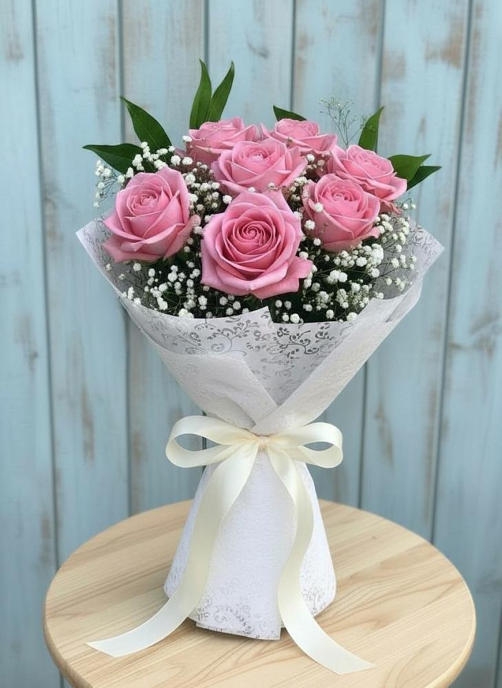 Букет цветов из: Розы в Поселок имени Карла Либкнехта