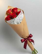 Букет цветов из:  Розы в Поселок имени Карла Либкнехта
