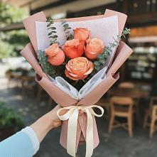 Букет цветов из:  Розы в Поселок имени Карла Либкнехта