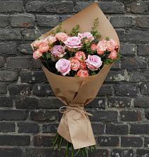 Букет цветов из:  Розы в Поселок имени Карла Либкнехта
