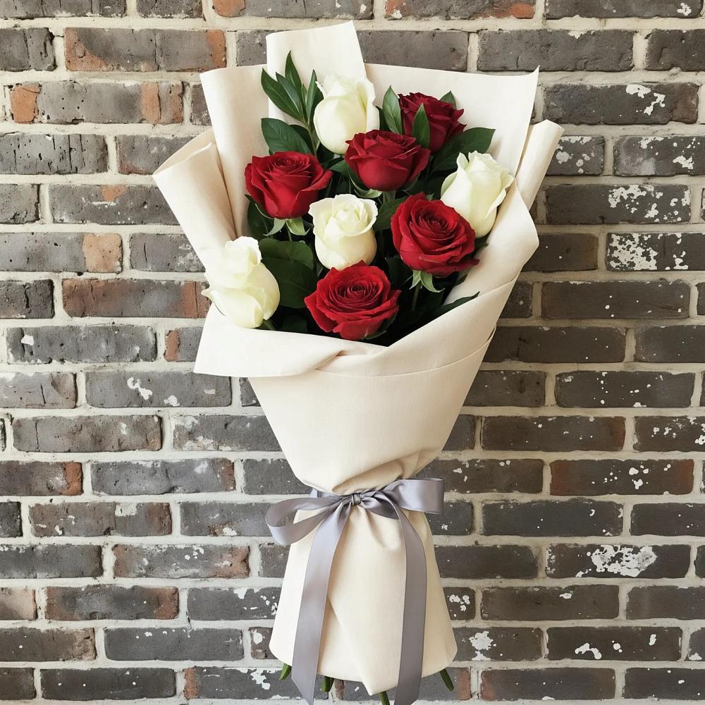 Букет цветов из: Розы в Поселок имени Карла Либкнехта