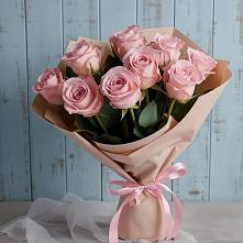 Букет цветов из:  Розы в Поселок имени Карла Либкнехта