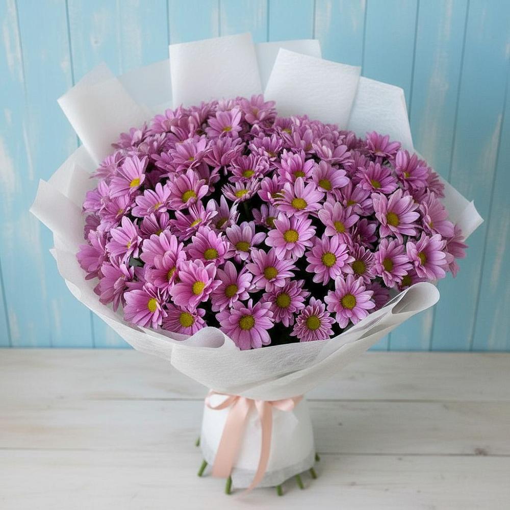 Букет цветов из: Хризантемы в Поселок имени Карла Либкнехта