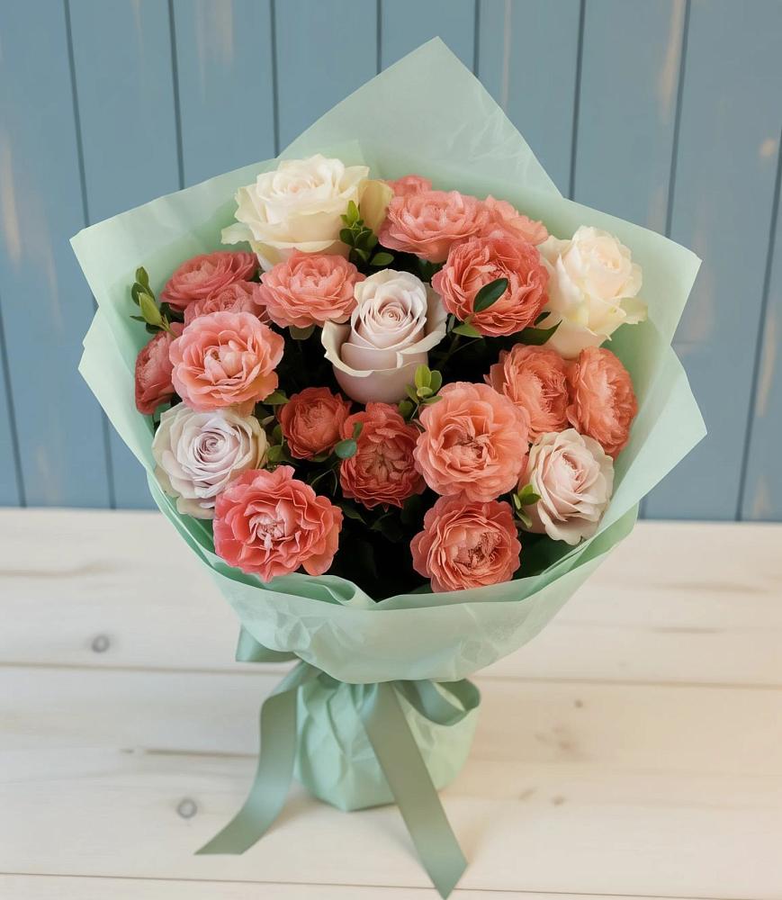 Букет цветов из: Розы в Поселок имени Карла Либкнехта