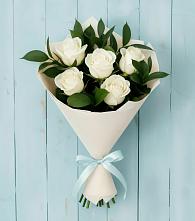 Букет цветов из:  Розы в Поселок имени Карла Либкнехта