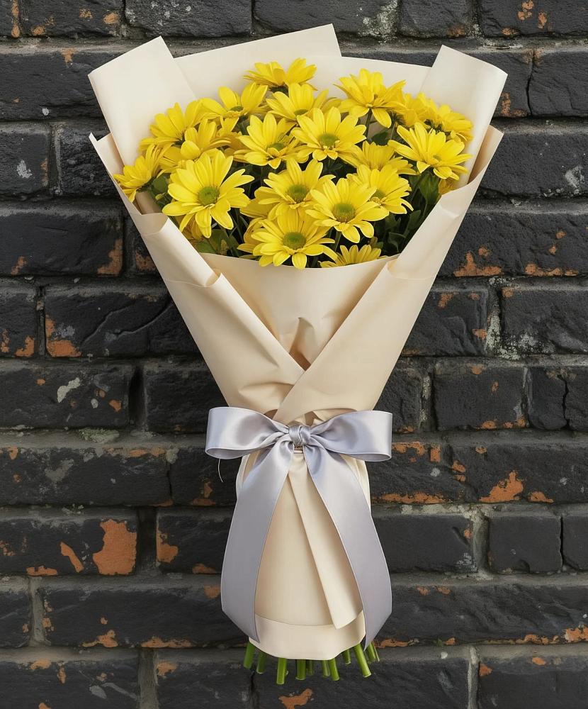 Букет цветов из: Хризантемы в Поселок имени Карла Либкнехта