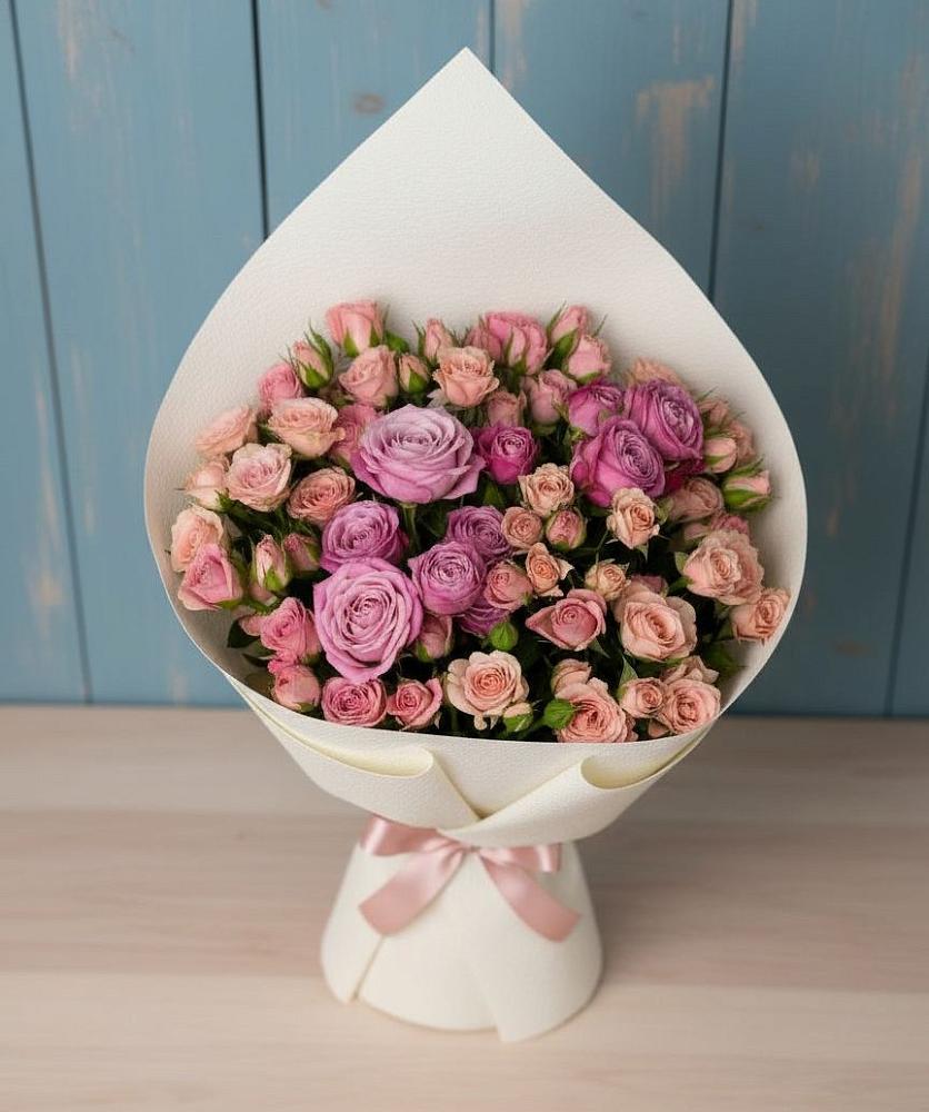 Букет цветов из: Розы в Поселок имени Карла Либкнехта